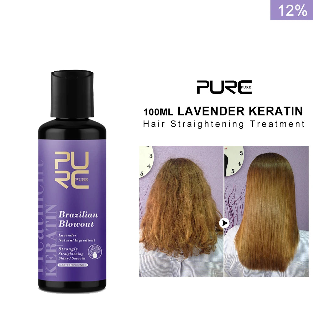 12% Brazilian Keratin Straightening Treatment