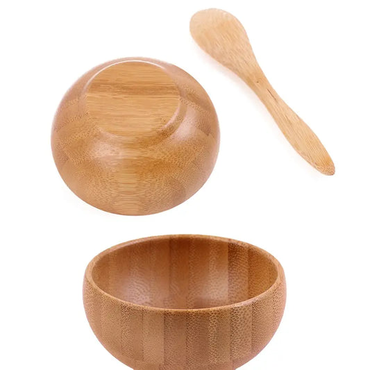 Bamboo Face Mask Bowl Set