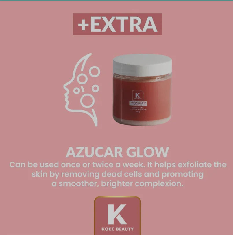 KOEC Azucar Glow Sugar Facial Scrub
