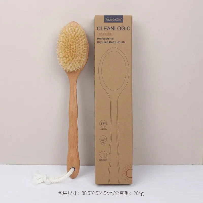 Mixed Wooden Skin Dry Brushes