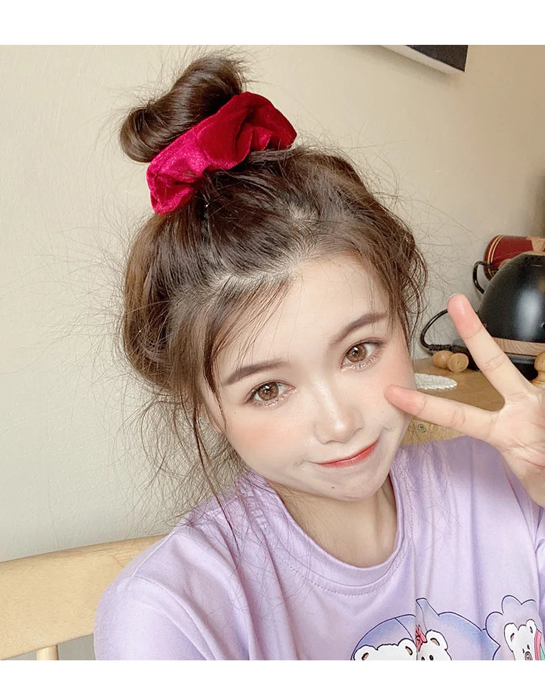 Velvet Scrunchies