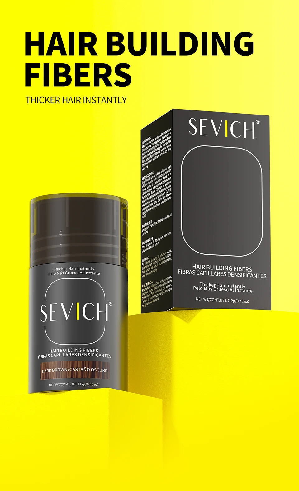 Keratin Hair Regrowth Fiber Powder