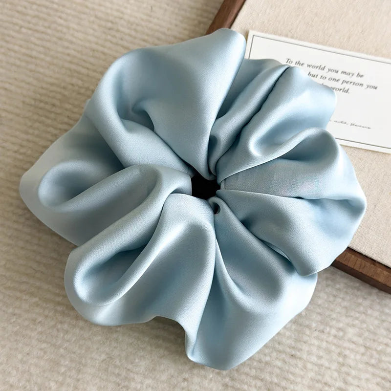 Satin Oversized Hair Scrunchies