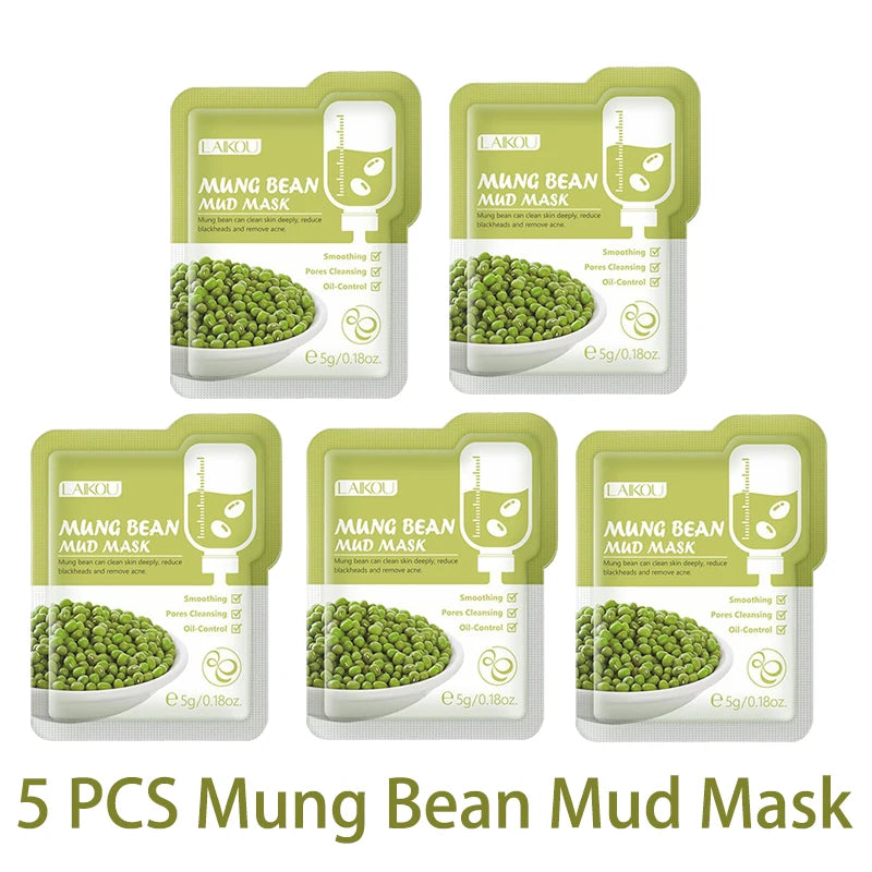 Japanese Mud Masks 5pcs