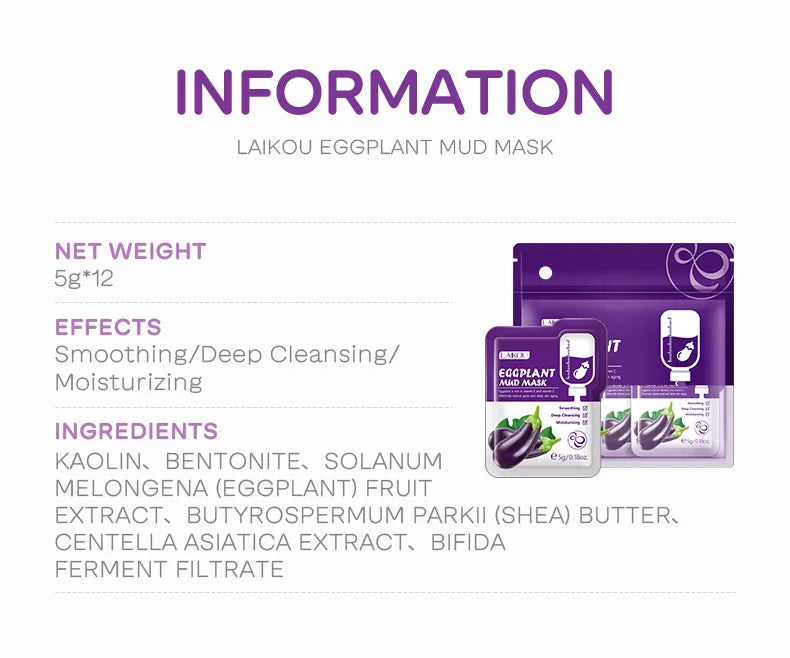 Japanese Mud Masks 5pcs