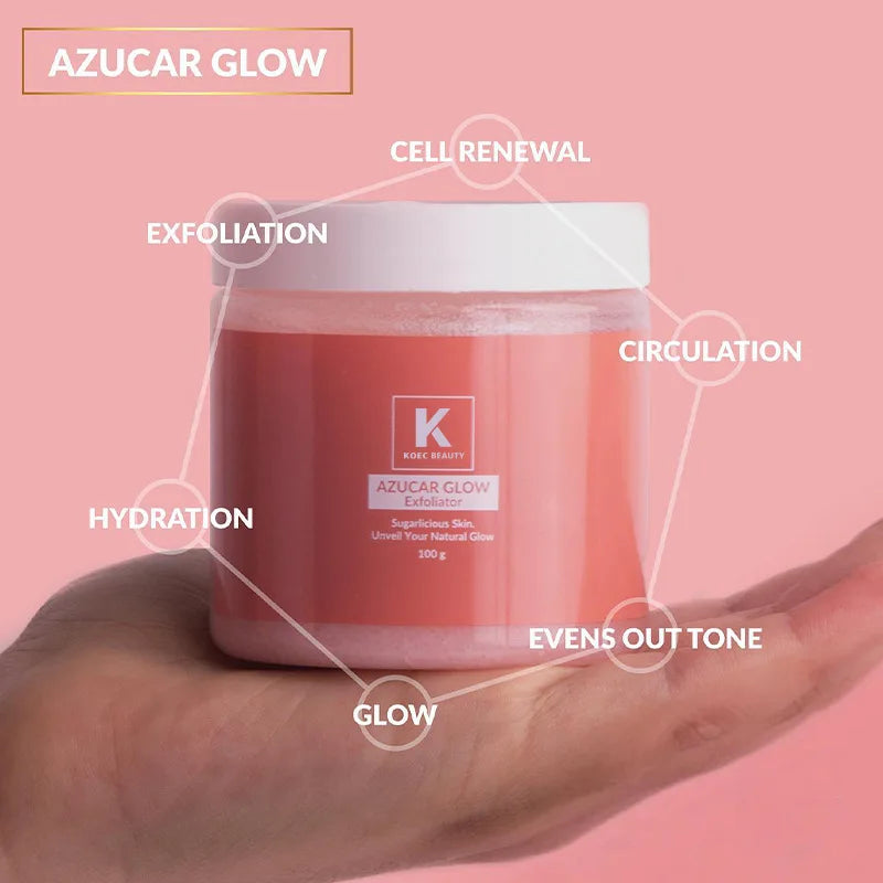 KOEC Azucar Glow Sugar Facial Scrub