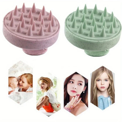 Silicone Shampoo Massage Brush