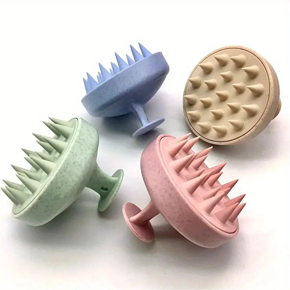 Silicone Shampoo Massage Brush