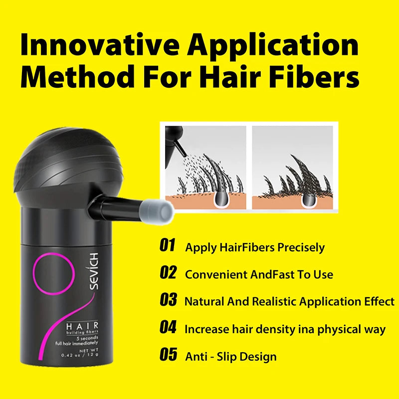 Keratin Hair Regrowth Fiber Powder