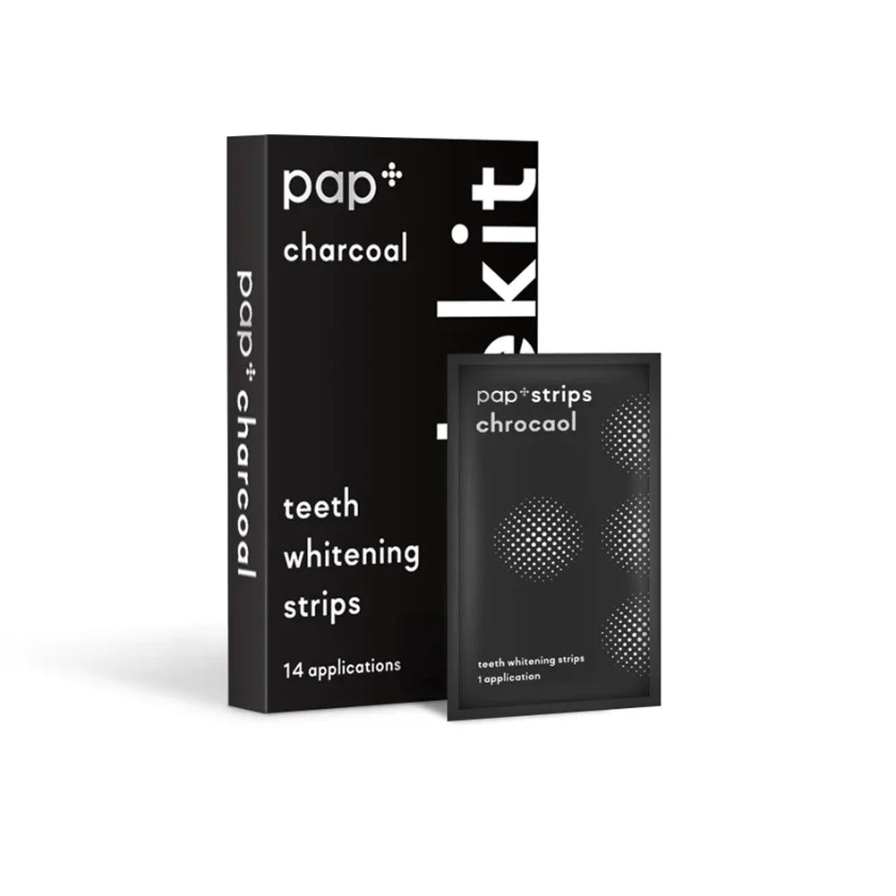 PAP+ Charcoal Teeth Whitening Strips