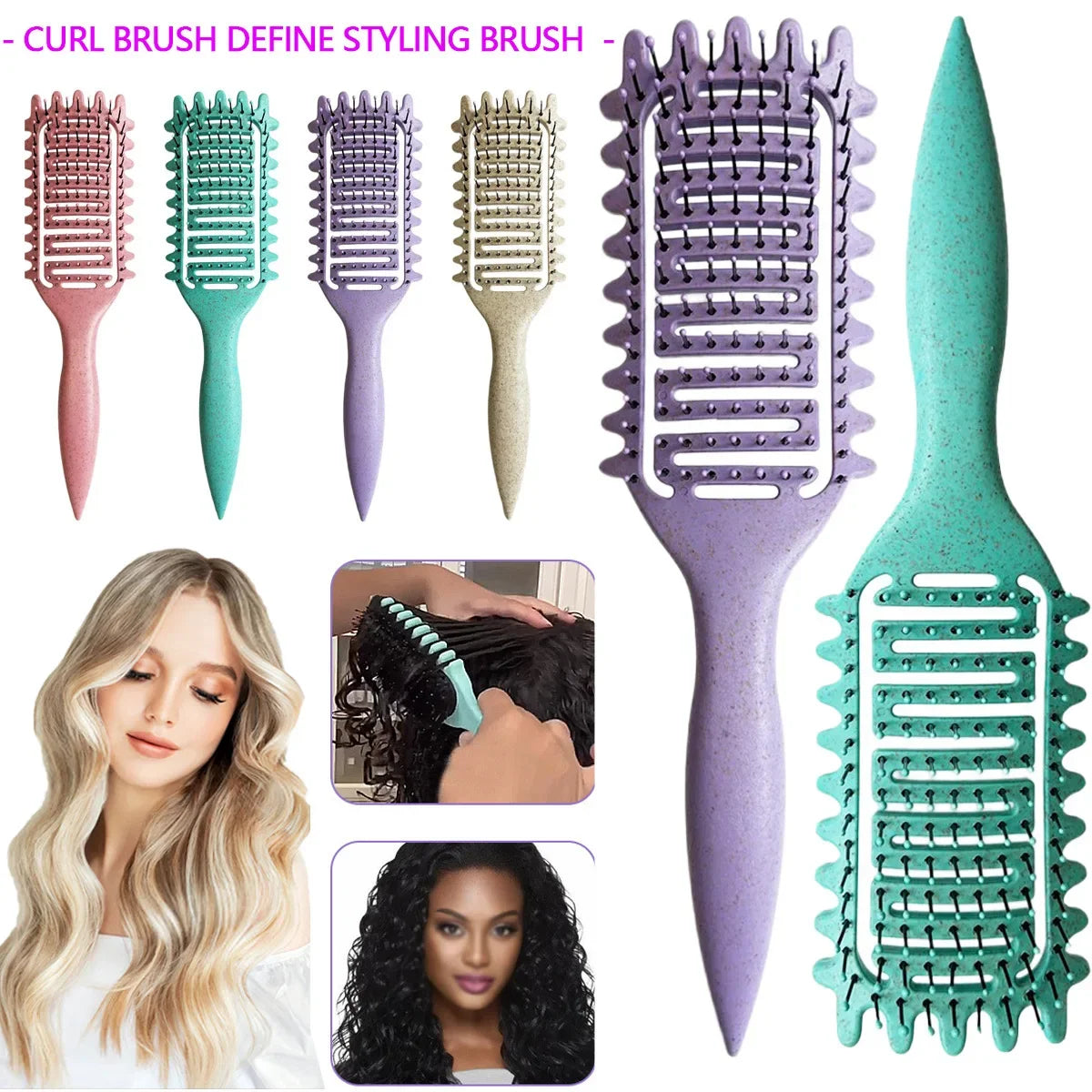 3-in-1 Curl Defining Brush