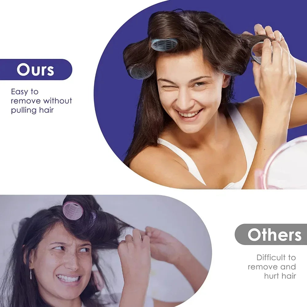 Self-Grip Hair Rollers