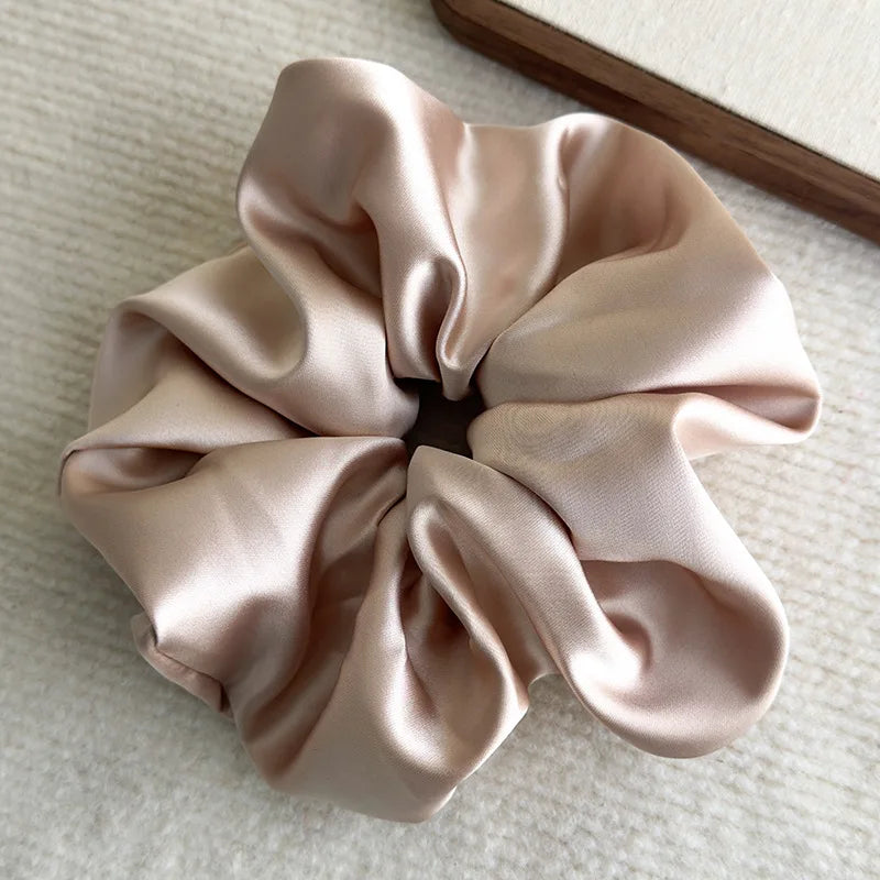 Satin Oversized Hair Scrunchies