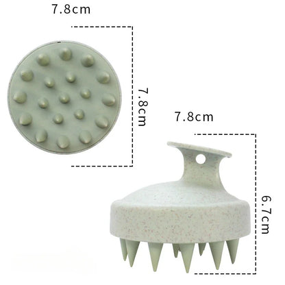 Silicone Shampoo Massage Brush