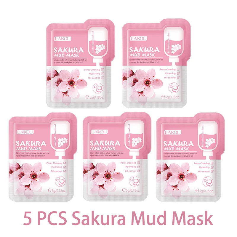 Japanese Mud Masks 5pcs