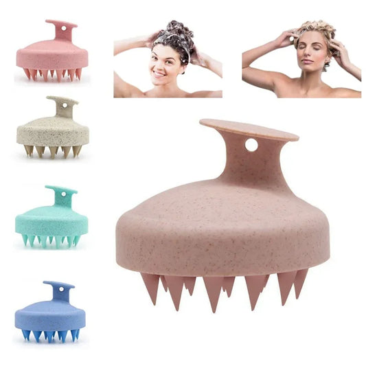 Silicone Shampoo Massage Brush