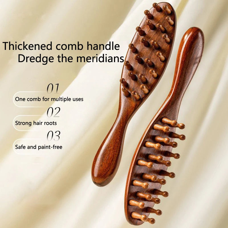 Sandalwood Scalp Massage Comb