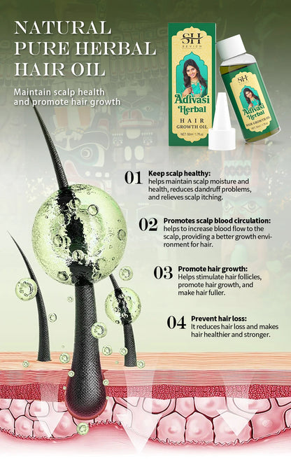 Indian Ayurvedic Hair Growth Oil