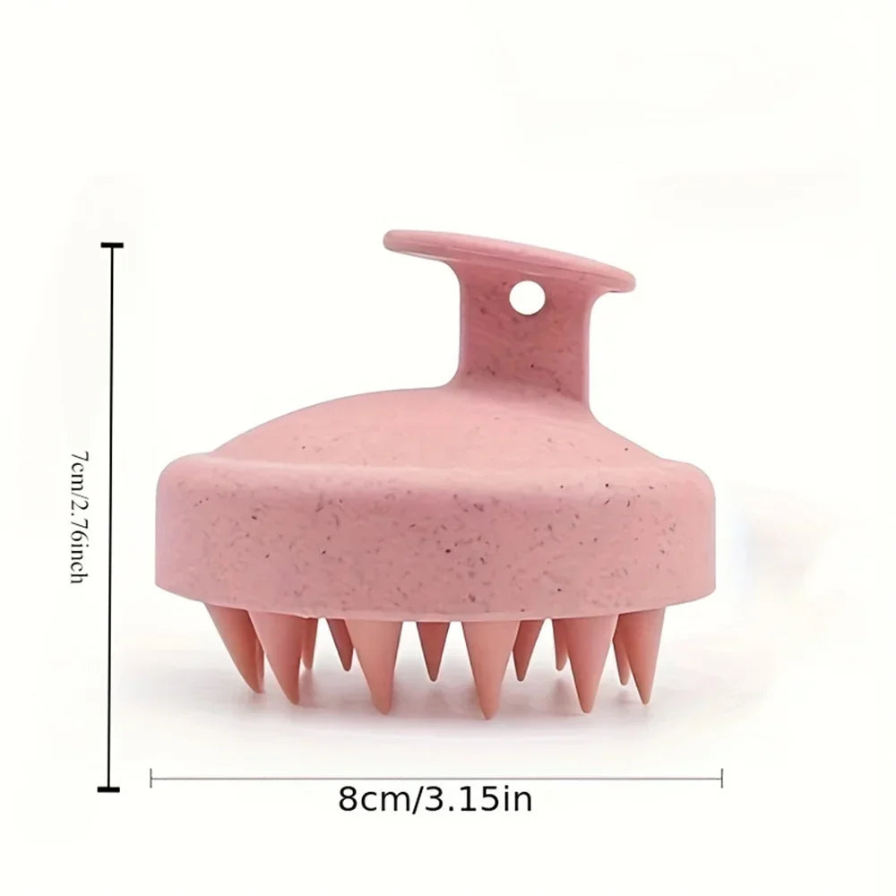 Silicone Shampoo Massage Brush