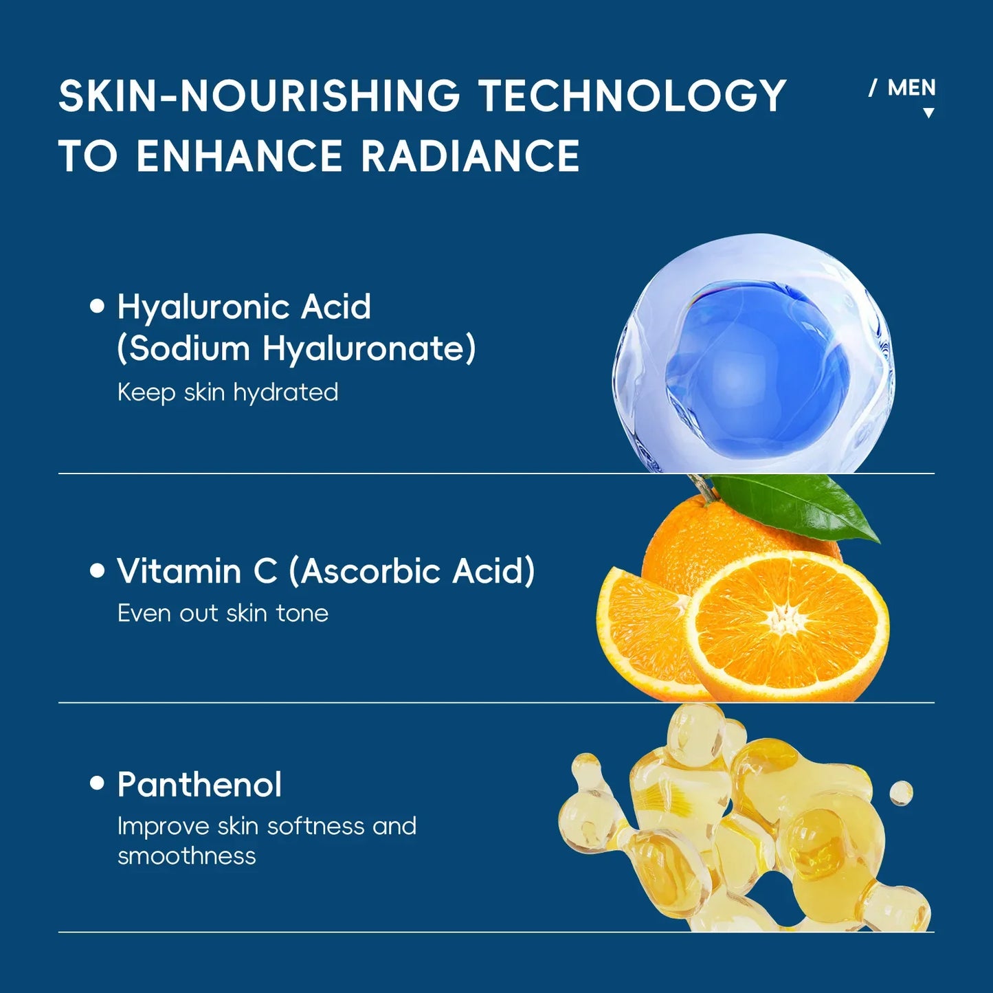 LAIKOU Men's Deep Cleansing Facial Scrub