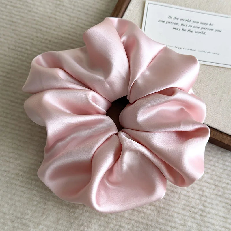 Satin Oversized Hair Scrunchies