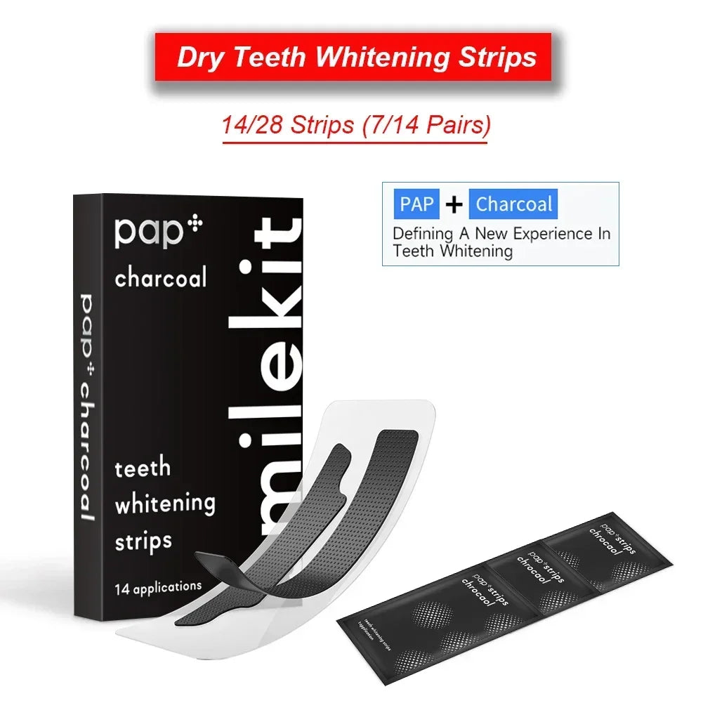 PAP+ Charcoal Teeth Whitening Strips