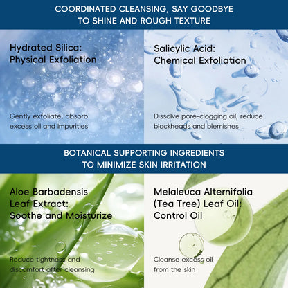 LAIKOU Men's Deep Cleansing Facial Scrub