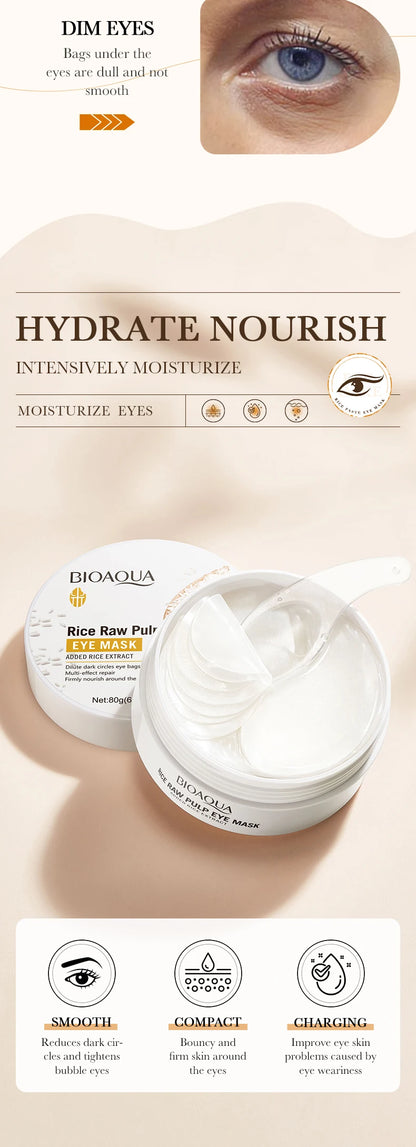 Rice Firming Moisturizing Eye Mask