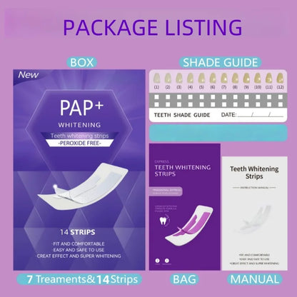 PAP+ Teeth Whitening Strips