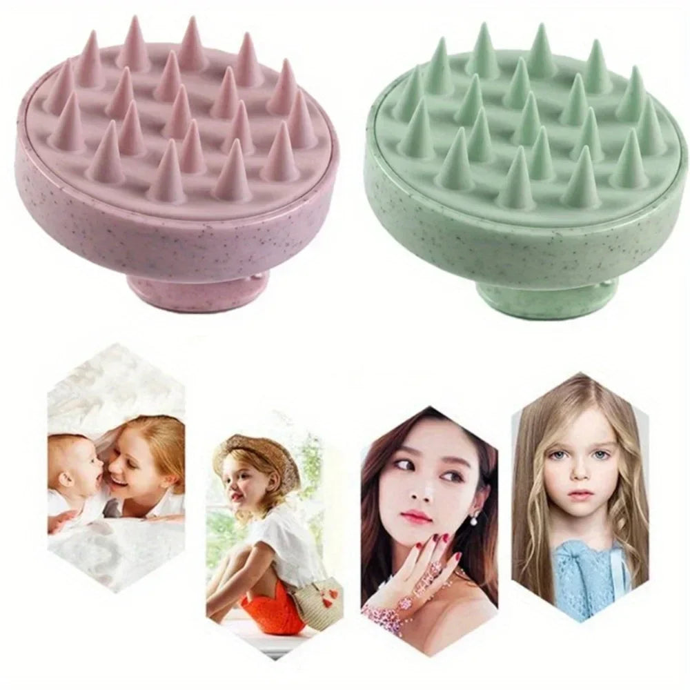 Silicone Shampoo Massage Brush