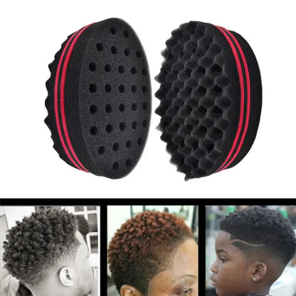 Double-sided Afro Sponge