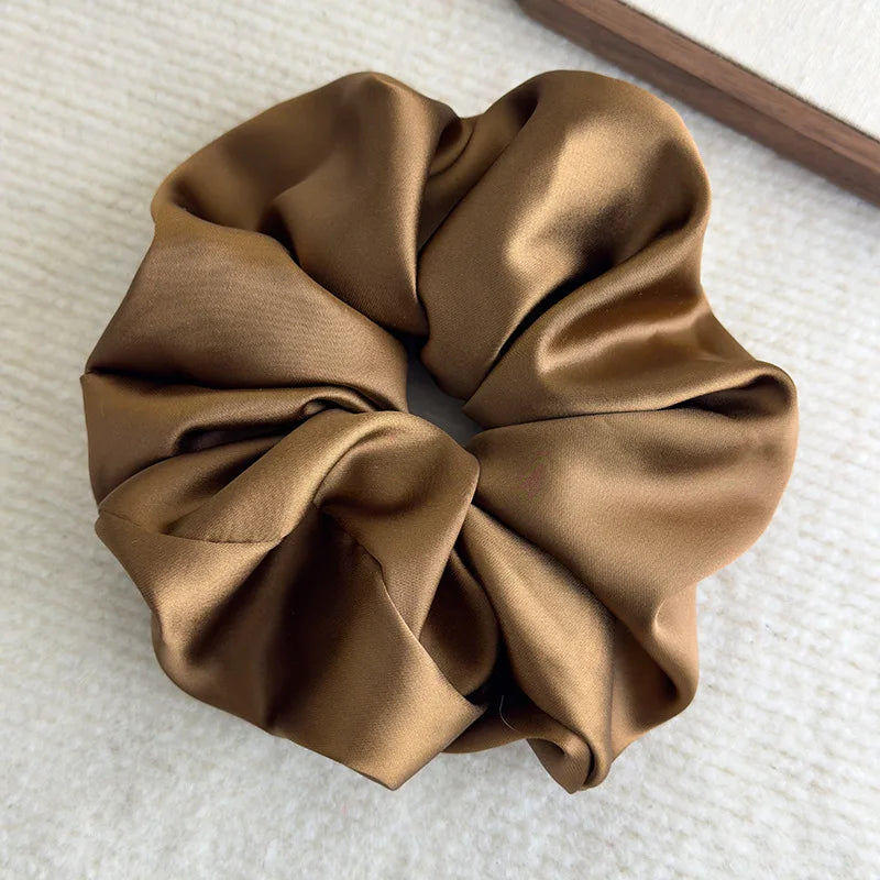 Satin Oversized Hair Scrunchies