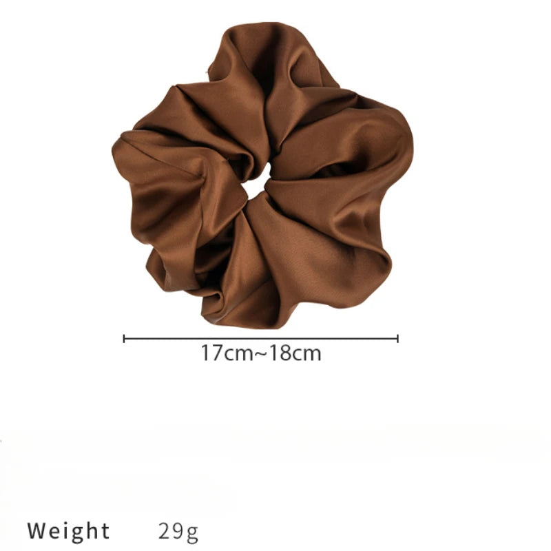 Satin Oversized Hair Scrunchies