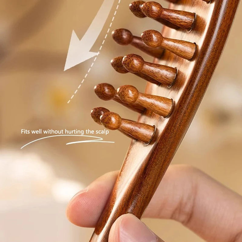 Sandalwood Scalp Massage Comb