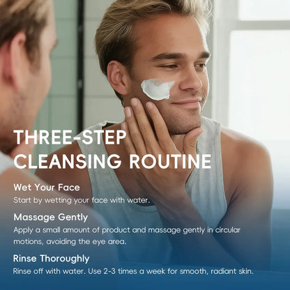 LAIKOU Men's Deep Cleansing Facial Scrub