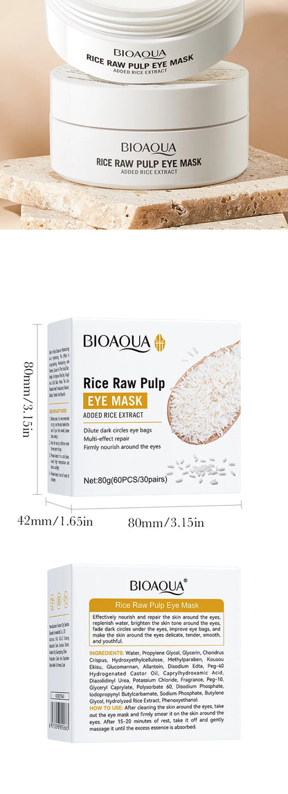 Rice Firming Moisturizing Eye Mask