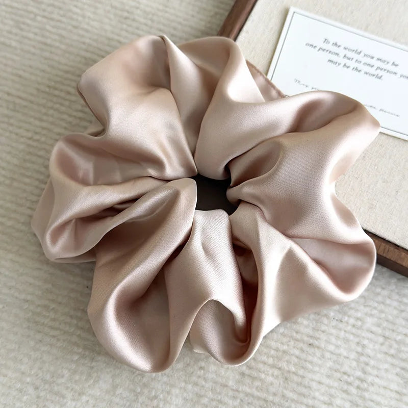 Satin Oversized Hair Scrunchies