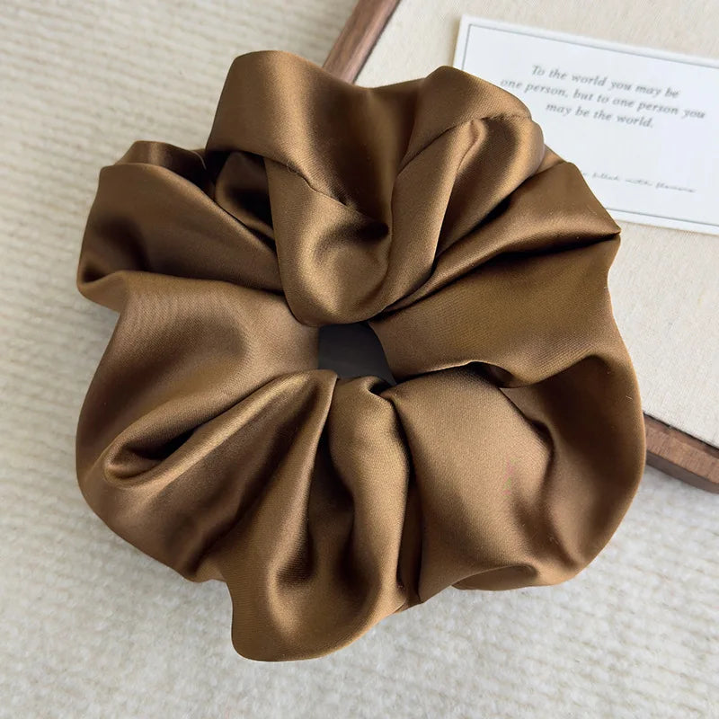 Satin Oversized Hair Scrunchies