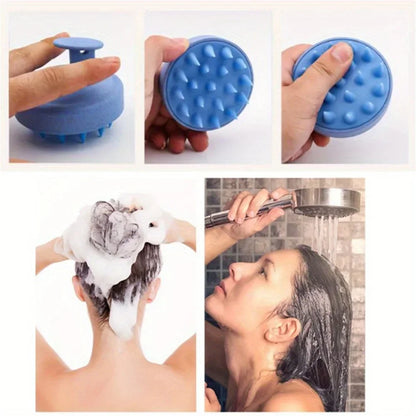 Silicone Shampoo Massage Brush