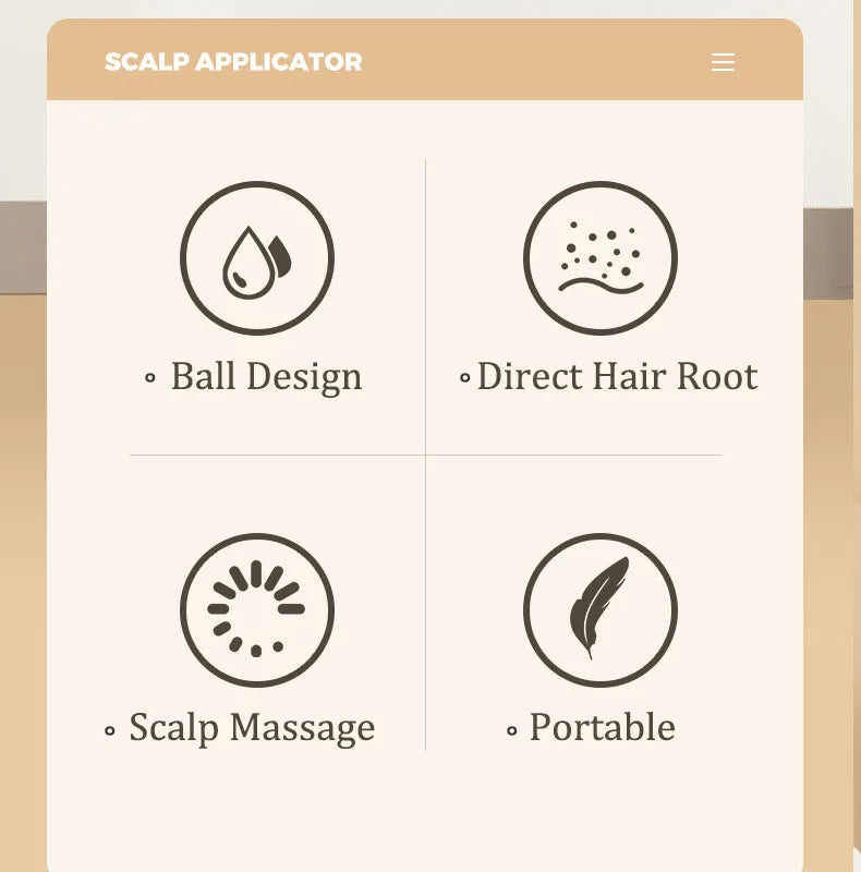 Scalp Serum/Oil Applicator