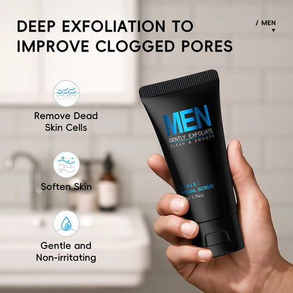 LAIKOU Men's Deep Cleansing Facial Scrub