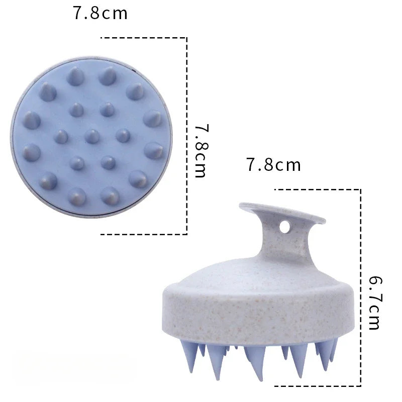 Silicone Shampoo Massage Brush