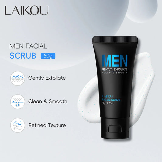 LAIKOU Men's Deep Cleansing Facial Scrub