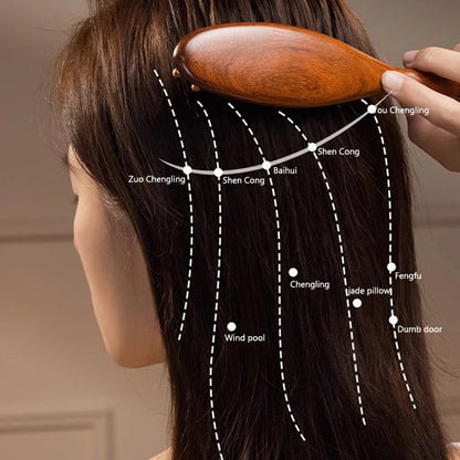 Sandalwood Scalp Massage Comb