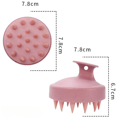 Silicone Shampoo Massage Brush