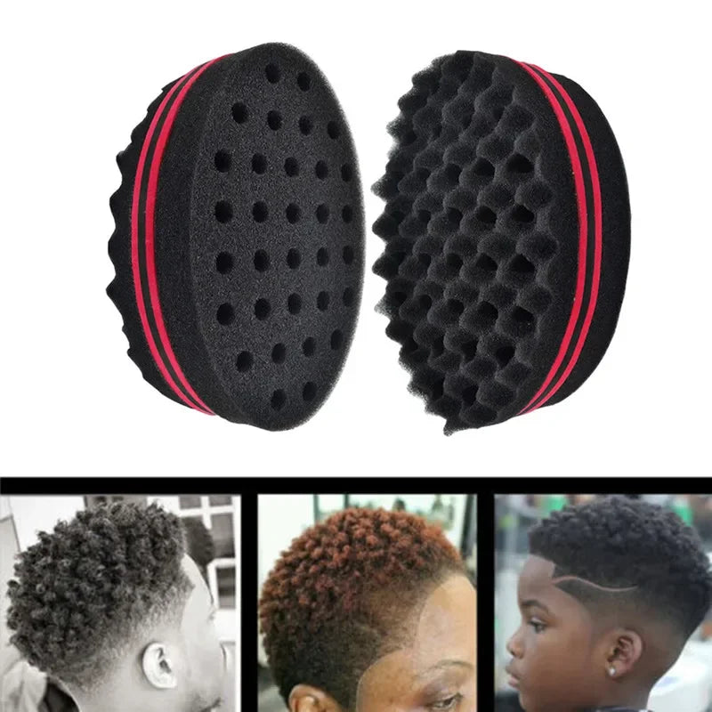 Double-sided Afro Sponge